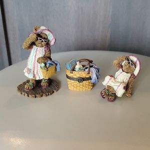 Set of 3 Boyd's Bears Beach Buddies